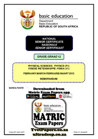 Physical Sciences P1 Feb-March 2013 Memo Afr & Eng.pdf